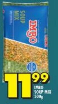 Shoprite Imbo Soup Mix 500g offer