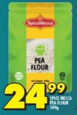 Shoprite Spice Mecca Pea Flour 500g offer