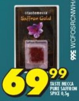Shoprite Taste Mecca Pure Saffron Spice 0,5g offer