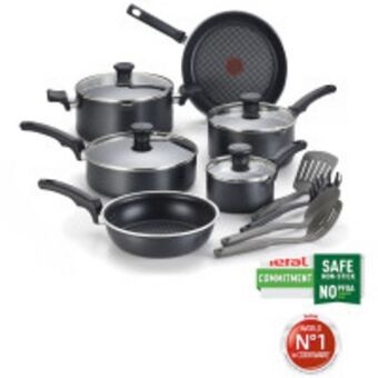 Tefal 14pc comfort non-stick cookware set