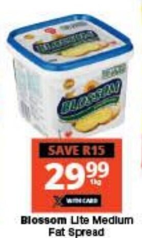 Blossom Lite Medium Fat Spread