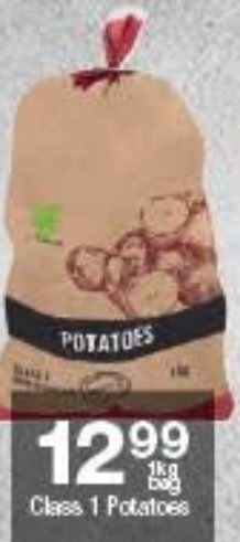 Checkers Class 1 Potatoes offer