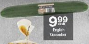 Checkers English Cucumber offer