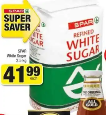 Spar Spar White Sugar 2.5 kg offer