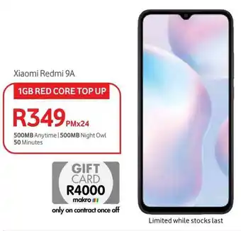 Makro Xiaomi Redmi 9A offer