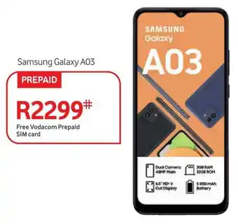 Makro Samsung Galaxy A03 offer