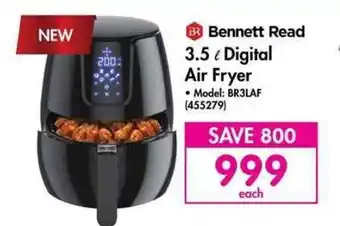 Bennett Read 3.5 Digital Air Fryer offer at Makro