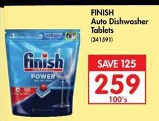Makro Finish Auto Dishwasher Tablets offer