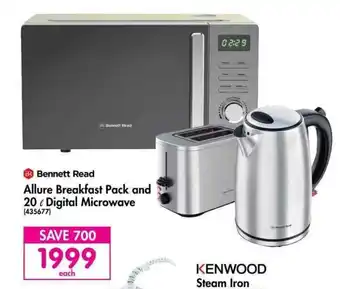 Makro Bennett Read Allure Breakfast Pack and 20 ℓ Digital Microwave offer