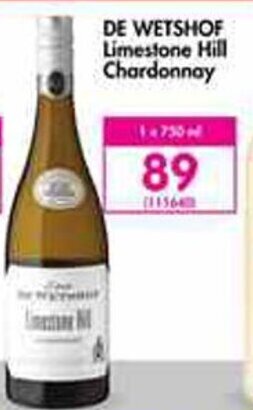 Makro De Wetshof Limestone Hill Chardonnay offer