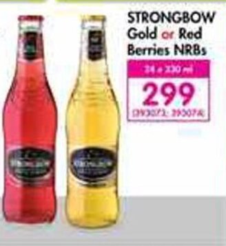 Makro Strongbow Gold or Red Berries NRBs offer