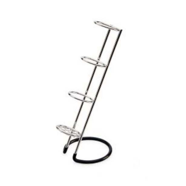 Hair iron holder, free standing, stainless steel offer at Gelmar
