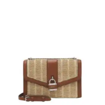 Ella lg crossbody bag – natural/caramel