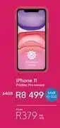 Cellucity Apple iphone 11 64gb (pristine pre owned) smartphone offer