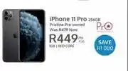 Cellucity Apple iphone 11 pro 256gb (pristine pre owned)-on 1gb red core offer