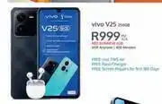 Cellucity Vivo v25 256gb smartphone-on red business 6gb offer