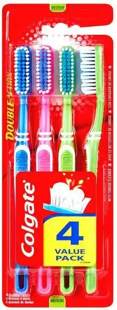 Takealot Colgate double action medium toothbrush - 4 pack offer