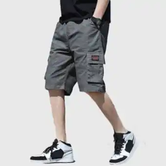 Fashion clothing men's fashion casual shorts-gray