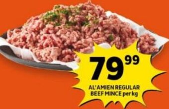 Shoprite Al'Amien Regular Beef Mince per kg offer