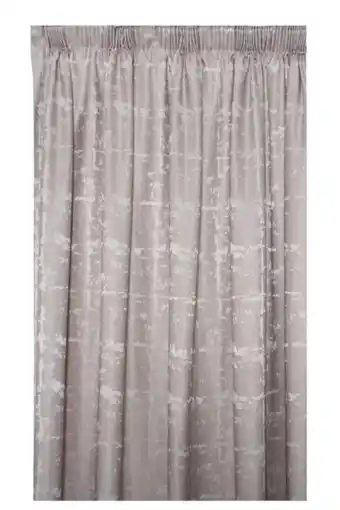 Sheet Street Speckle jacquard taped curtain l218xw230cm offer