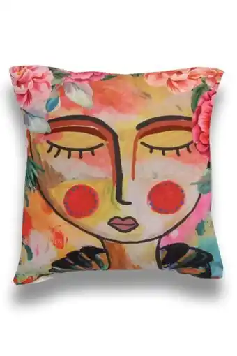 Sheet Street Havana lady printed scatter 45x45cm offer
