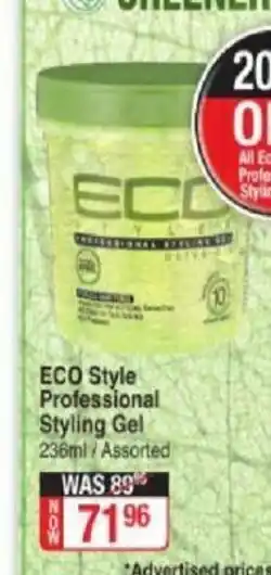 Dis-Chem ECO Style Professional Styling Gel 236ml offer
