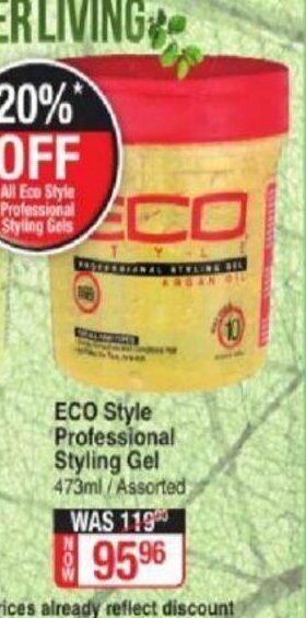 ECO Style Professional Styling Gel 473ml