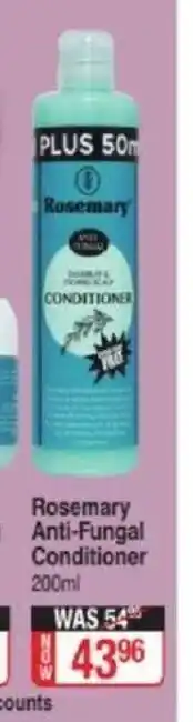 Dis-Chem Rosemary Anti-Fungal Conditioner 200ml offer