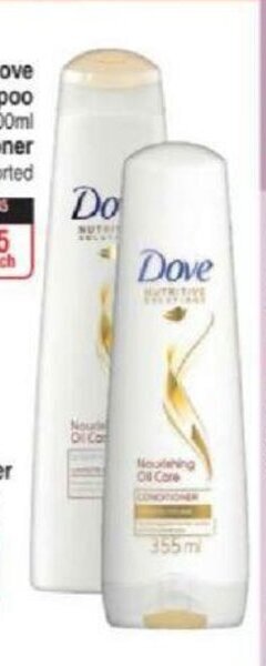 Dove Shampoo 400ml or Conditioner 355ml