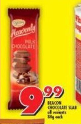 Shoprite Beacon Chocolate Slab offer