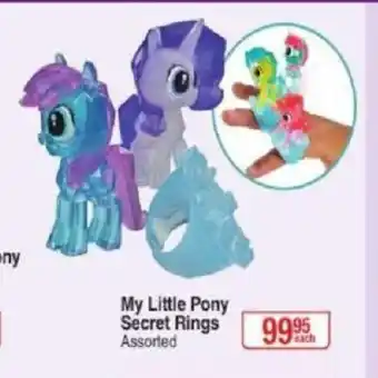 Dis-Chem My Little Pony Secret Rings Assorted offer
