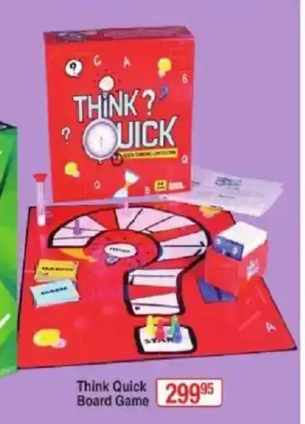 Dis-Chem Think Quick Board Game offer