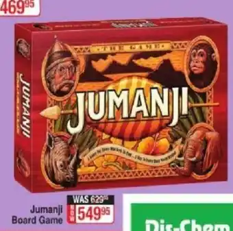 Dis-Chem Jumanji Board Game offer