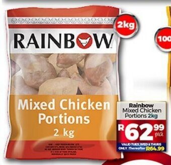 Take 'n Pay Rainbow Mixed Chicken Portions 2kg offer