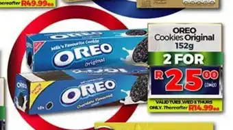 Take 'n Pay Oreo Cookies Original 152g offer