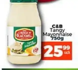 Take 'n Pay C&B Tangy Mayonnaise 750g offer