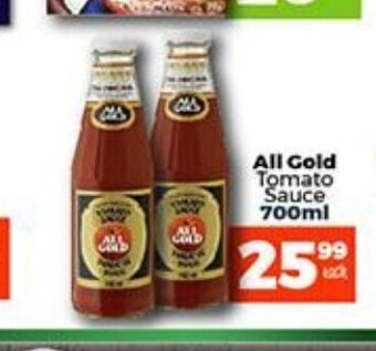 Take 'n Pay All Gold Tomato Sauce 700ml offer