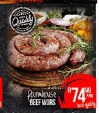 Take 'n Pay Farmhouse Beef Wors offer