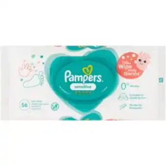 Shoprite Pampers sensitive baby wipes 56 pack offer
