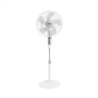 Hirsch's Defy 40cm white pedestal fan - dsf1626w offer