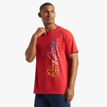 Markham Rj red slim fit t-shirt offer