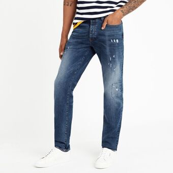 Fabiani Milano rip and repair slim denim offer