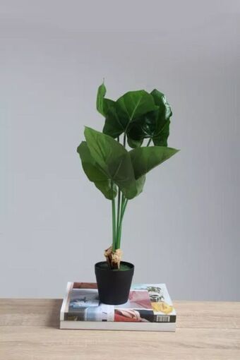 Faux potted plant