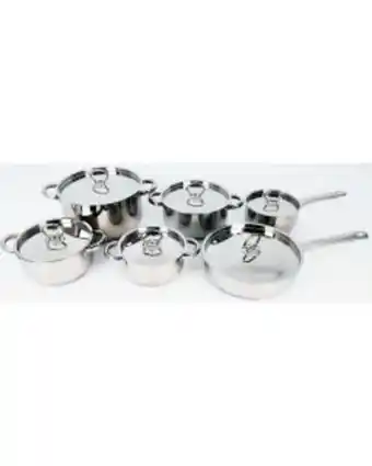 HiFi Corp Tissolli saphire 12 piece stainless steel cookware set offer