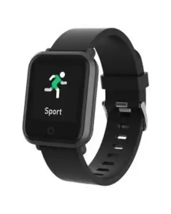 HiFi Corp Volkano active tech serene series watch with heart rate monitor - black offer