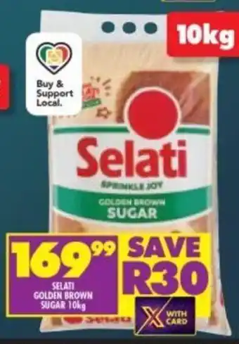 Shoprite Selati Golden Brown Sugar offer