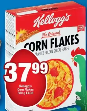 Kellogg's Corn Flakes 500g each