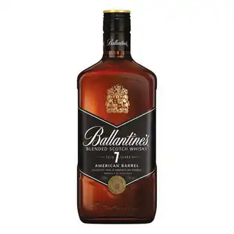 Ballantines 7yr blended scotch whisky 750ml