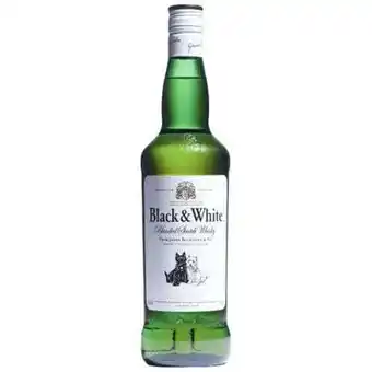 Norman Goodfellows Black & white blended scotch whisky 750ml offer