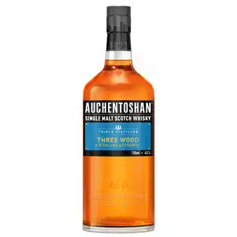 Norman Goodfellows Auchentoshan three wood single malt 750ml offer